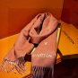 0 [LV] official website new couple style Paris Fashion Show double-sided cashmere scarf_6001