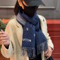 0 [LV] official website new couple style Paris Fashion Show double-sided cashmere scarf_6003