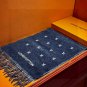0 [LV] official website new couple style Paris Fashion Show double-sided cashmere scarf_6003
