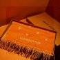 0 [LV] official website new couple style Paris Fashion Show double-sided cashmere scarf_6004