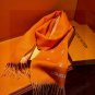 0 [LV] official website new couple style Paris Fashion Show double-sided cashmere scarf_6004