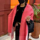 0 2024 Lv Explosive Classic Four Leaf Clover Double sided Jacquard Explosive Scarf!!! A_246