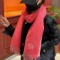 0 2024 Lv Explosive Classic Four Leaf Clover Double sided Jacquard Explosive Scarf!!! A_246