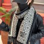 0 2024 Lv Explosive Classic Four Leaf Clover Double sided Jacquard Explosive Scarf!!! A_2119