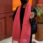 0 2024 Lv Explosive Classic Four Leaf Clover Double sided Jacquard Explosive Scarf!!! A_2133