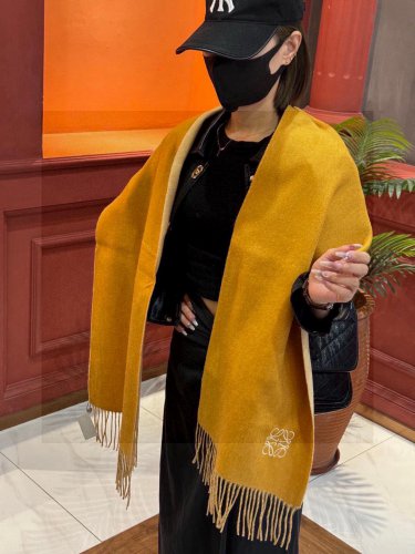 0 2024 Lv Explosive Classic Four Leaf Clover Double sided Jacquard Explosive Scarf!!! A_2134
