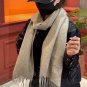 0 2024 Lv Explosive Classic Four Leaf Clover Double sided Jacquard Explosive Scarf!!! A_2135