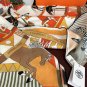 0 2030 High Quality Hermes King's Tiger Carousel 90CM Silk Scarf [Rose]Under the retr