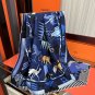 0 2030 High Quality Hermes King's Tiger Carousel 90CM Silk Scarf [Rose]Under the retr_7586