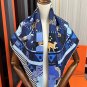 0 2030 High Quality Hermes King's Tiger Carousel 90CM Silk Scarf [Rose]Under the retr_7586