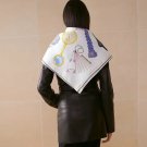 0 2030 Latest HERMES Heavy [Celebration] [Accompanying] Square scarf [Lips] Sleek and f