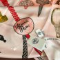 0 2030 Latest HERMES Heavy [Celebration] [Accompanying] Square scarf [Lips] Sleek and f_5114