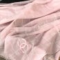 0 Chanel's latest cashmere long scarf is a special supply for Italian counters. The foa
