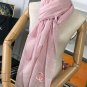 0 Chanel's latest cashmere long scarf is a special supply for Italian counters. The foa