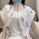 0 Chanel's Letter Birdcage Scarf [Proud] Classic color scheme [Celebration] Fusion of