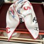 0 Chanel's Letter Birdcage Scarf [Proud] Classic color scheme [Celebration] Fusion of