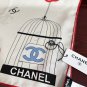 0 Chanel's Letter Birdcage Scarf [Proud] Classic color scheme [Celebration] Fusion of