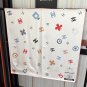 0 Chanel's Letter Birdcage Scarf [Proud] Classic color scheme [Celebration] Fusion of