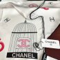 0 Chanel's Letter Birdcage Scarf [Proud] Classic color scheme [Celebration] Fusion of_7591