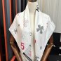 0 Chanel's Letter Birdcage Scarf [Proud] Classic color scheme [Celebration] Fusion of_7591