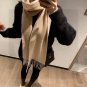 0 creamy cashmere scarf,This scarf is the same as the official websiteUsing 85% woo_3535
