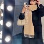0 creamy cashmere scarf,This scarf is the same as the official websiteUsing 85% woo_3535