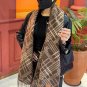 0 double-sided scarf Burberry plaid scarf looks crazy, it's so stylish and charming. It_6016