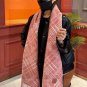 0 double-sided scarf Burberry plaid scarf looks crazy, it's so stylish and charming. It_6017