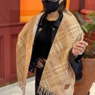 0 double-sided scarf Burberry plaid scarf looks crazy, it's so stylish and charming. It_6018