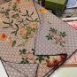 0 Gucci Double sided Two tone Floral Cashmere Scarf~Super uplifting! Advanced femininit_3889