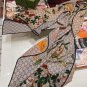 0 Gucci Double sided Two tone Floral Cashmere Scarf~Super uplifting! Advanced femininit_3889