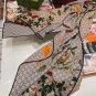 0 Gucci Double sided Two tone Floral Cashmere Scarf~Super uplifting! Advanced femininit_4916