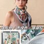 0 Hermes official website synchronized handmade rolled edge silk handkerchief [proud] T