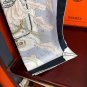 0 Hermes official website synchronized handmade rolled edge silk handkerchief [proud] T
