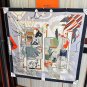 0 Hermes official website synchronized handmade rolled edge silk handkerchief [proud] T