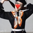 0 Hermes official website synchronized handmade rolled edge silk handkerchief [proud] T_5130