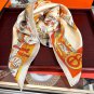 0 High Version 2025 HERMES Heavy [Celebration] A must-have square scarf for ladies and