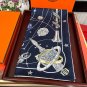 0 High Version 2030 Herm &Atilde;&uml; s [Starry Chorus] 90 Collection Square Scarf pays tribute t_387