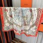 0 High Version 2030 Herm &Atilde;&uml; s [Starry Chorus] 90 Collection Square Scarf pays tribute t_1695