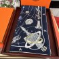0 High Version 2030 Herm &Atilde;&uml; s [Starry Chorus] 90 Collection Square Scarf pays tribute t_1696