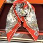 0 High Version 2030 Herm &Atilde;&uml; s [Starry Chorus] 90 Collection Square Scarf pays tribute t_4599