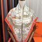 0 High Version 2030 Herm &Atilde;&uml; s [Starry Chorus] 90 Collection Square Scarf pays tribute t_4599