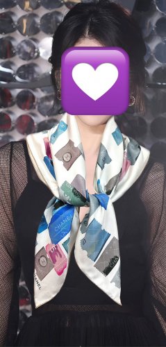 0 high version Chanel 24k stamp square scarf official website synchronization This squa_5596