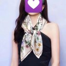0 High Version Dior [Retro Cross Embroidery] This square scarf is adorned with Christia