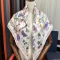 0 High Version Dior [Retro Cross Embroidery] This square scarf is adorned with Christia