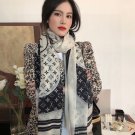 0 is both fashionable and versatile! LV's new vintage long scarf is a great item to enh_4986