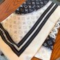 0 is both fashionable and versatile! LV's new vintage long scarf is a great item to enh_4986