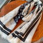 0 is both fashionable and versatile! LV's new vintage long scarf is a great item to enh_6369