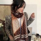 0 is both fashionable and versatile! LV's new vintage long scarf is a great item to enh_6370