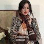 0 is both fashionable and versatile! LV's new vintage long scarf is a great item to enh_6370